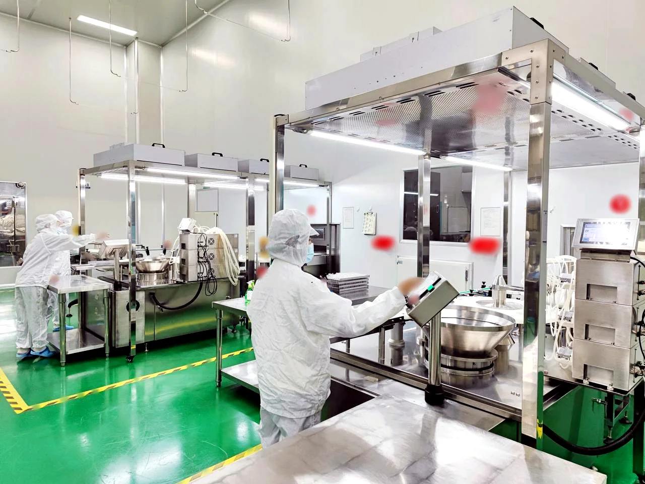 Automated sterile vial filling line equipment