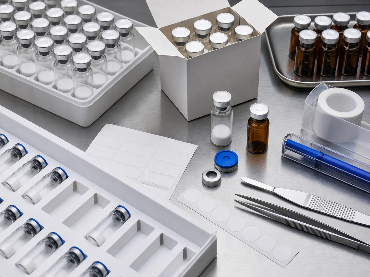 Conceptual OEM vial packaging configuration